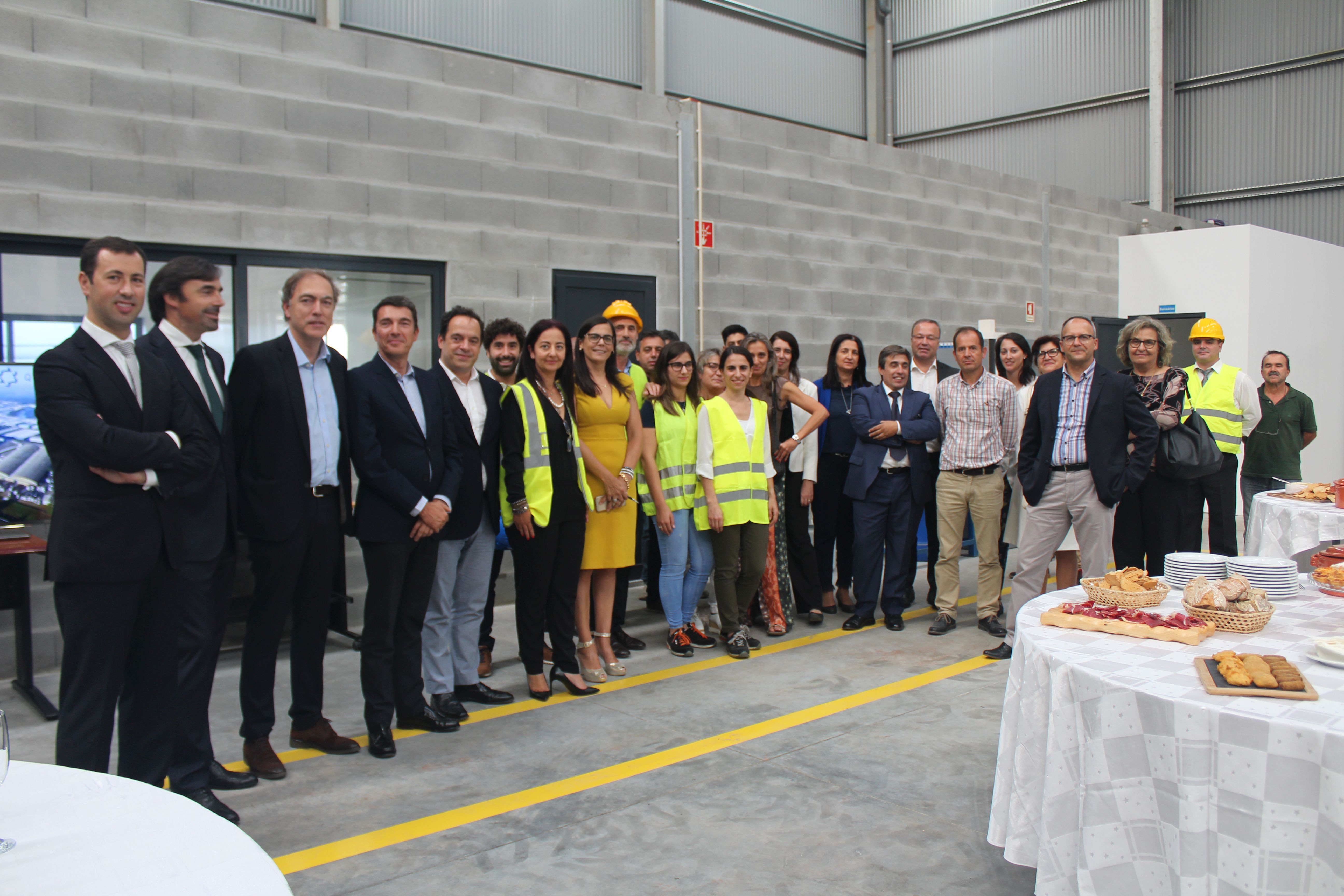 inauguração de instalações de produção de silicato de sódio e potássio em Portugal